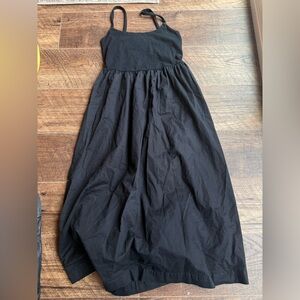 Old Navy Black Strappy Midi Dress